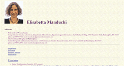 Desktop Screenshot of manduchi.org