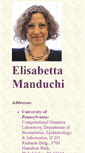 Mobile Screenshot of manduchi.org
